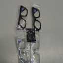 CCVOO 2.75 Oprah Style Reading Glasses for Women, Stylish Eyeglasses, Blue Light Readers for Women, Cheaters (Black + Transparent + Marbel Mint + Leopard-brown)