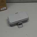 Hrensaw Small Weatherproof Electrical Connection Box(Inner 5.5 x 3 x 2.2inch),Outdoor Electrical Box,Waterproof Extension Cord Covers for Plug, Extension Cables, Holiday Lights,Grey