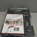 Folding Hand Truck 500lbs, Portable Heavy Duty Dolly Cart, 6 Wheels Collapsible Luggage Cart with 2 Elastic Ropes - Compact Trolley Cart for Easy Moving - Ideal Hand Cart for Travel and More (1.70, Black)