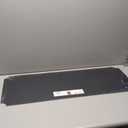 Shelf Liners for Wire Shelf System: Set of 4 in Graphite: 14 x 36 inch: Plastic Wire Shelving Shelf Mats