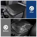 Center Console Cover Fit for 2013-2018 Dodge Ram 1500/2500/3500, 2013-2024 Ram 1500/2500/3500 Classic Models Accessories Armrest Lid, Leather Middle Console Protective Cover Lid