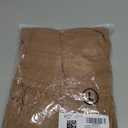 AlvaQ Women Summer Dresses Sleeveless Smocked Midi Dress High Waist Casual Tiered A Line Sundress with Pockets (Brown)