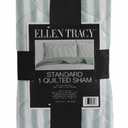 Ellen Tracy Stripe Single Standard Quilted Sham 20x26 100%Polyester