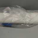 White Peel and Stick Wallpaper Slight Velvety Feeling Woven Fabric Grasscloth Textured Washable Thick Self-Adhesive Contact Paper Removable (16.5"x236.2") S77