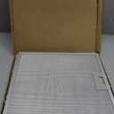 2-Pack WA0575 Range Hood Filter 14.4"x13.5"x0.35" Replacement Compatible with Vissani 30-inch Pyramid or Wall Mount Hood, 5-Layer Aluminum Mesh Grease Filter
