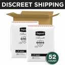 Depend Silhouette Adult Diapers, Incontinence & Postpartum Bladder Leak Underwear for Women, Maximum Absorbency, Large, Pink, 52 Count (2 Packs of 26)