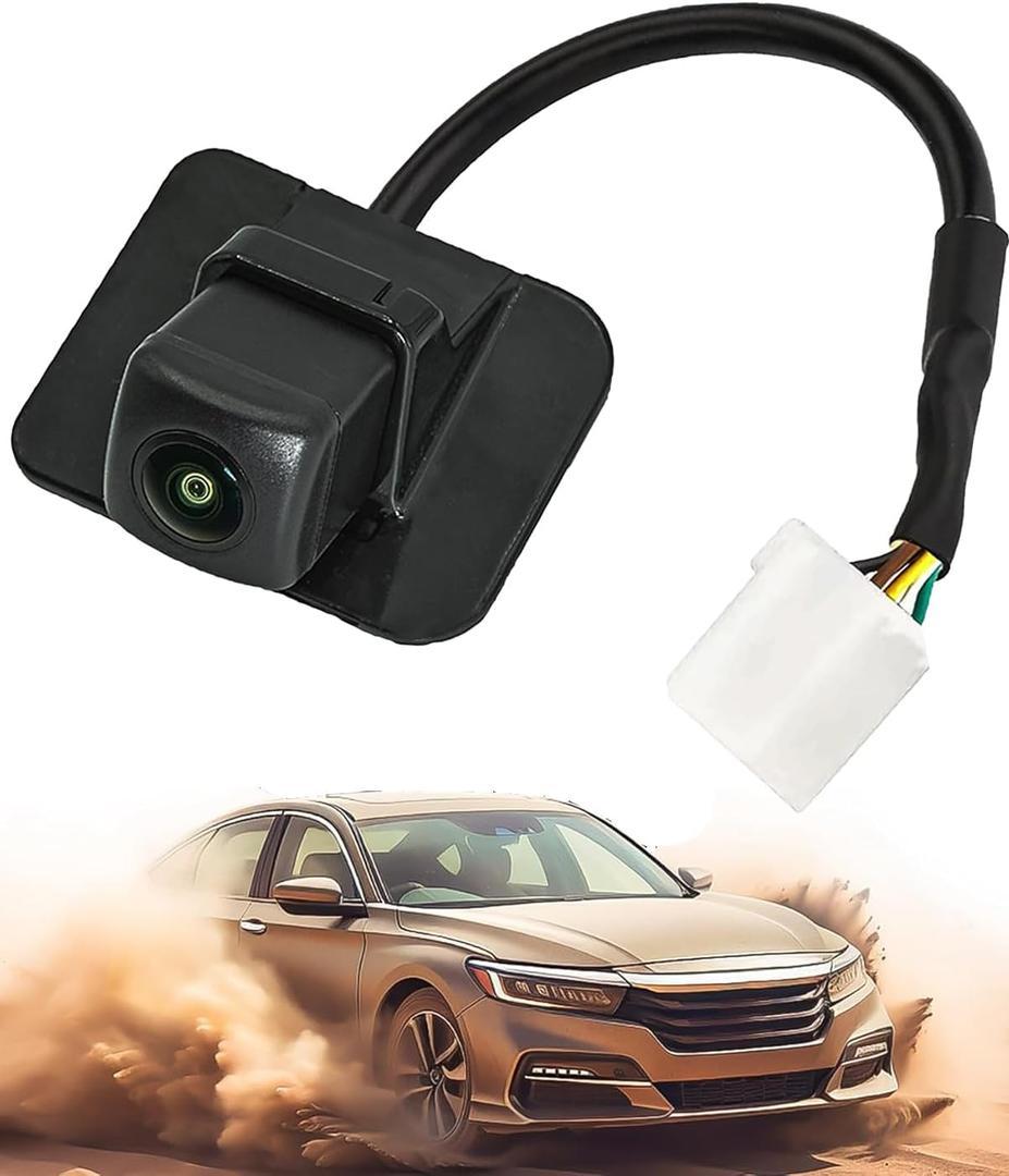 Anpher Rear View Backup Camera Parking Assist Camera Compatible with Honda Accord Sedan EX-L 2014 2015 2016 2017#39530-T2A-A21 39530-T2A-A31 39530-T2A-U110-M2 590-440