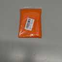 Violetline Clear Vase Gems - Transparent Decorative Filler for Floral Arrangements & Home Decor (Orange)