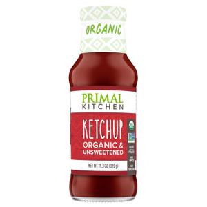 Primal Kitchen Organic and Unsweetened Ketchup 11.3 oz (EXP 09/29/26)