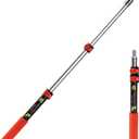 Bates- Extension Pole, 1.4 to 3 Ft Pole, Black and Orange, Telescoping Pole, Extendable Pole, Telescopic Pole, Paint Pole, Paint Roller Extension Pole, Paint Extension Pole, Telescopic Poles