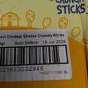 Earth's Best Organic Baby Food, Dissolvable Teething Snack for Babies 6 Months and Older, Cheddar Cheese Crunchy Sticks, .56 oz Pack (Pack of 5)