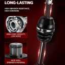 Torchbeam CV Axle Shaft Assembly Compatible with 2020-2023 Ford Explorer, 2020-2021 Ford Police Interceptor Utility, 2020-2021 Lincoln Aviator, Front Left CV Axle NCV11218