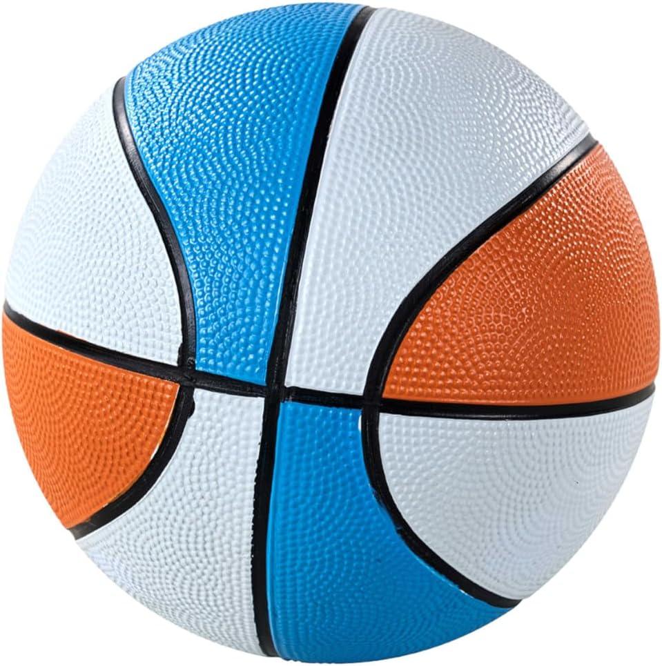 Hall of Games EZ Fold Premium Indoor Arcade Basketball Game with Steel Frame and Polycarbonate Backboard, Dual Shot Electronic Scoring with 6 Size 3 Balls Included, Perfect for Basement Game Rooms
