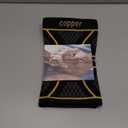 Copper Knee Braces for Women and Men 2 Pack, Knee Compression Sleeve for Knee Pain, Arthritis,ACL, Meniscus Tear, Joint Pain Relief, Knee Support for Running, Working Out, Fitness, Weightlifting-M