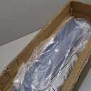 DTK 3 Tier Metal Utility Rolling Cart with Table Top and Side Bags, Metal Tray Storage Organizer Cart with Wheels, Art Craft Cart with 4 Hooks for Kitchen Bathroom Office Living Room (Blue)