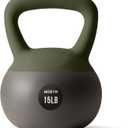 Soft Kettlebells with Cushioned Impact-Resistant Base and Anti-Slip, Wide-Grip Handle for Home Workouts, Weightlifting, and Full Body Strength Training