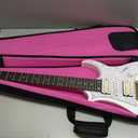 Vaibrant 88 Deluxe Headless (Frost White) Electric Travel Guitar w/Deluxe Gig Bag