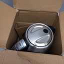 Hamilton Beach 1.7 Liter Temperature Control Electric Kettle, Water Boiler & Heater, Fast Boiling 1500 Watts, BPA Free, Cordless, Auto-Shutoff and Boil-Dry Protection, Stainless Steel (41020R) (1.8 Quarts)