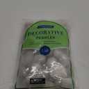 5 lbs White River Rocks, Polished Pebbles for Indoor Plants, 1-2 inch Decorative White Stones for Plants Vase Aquarium Fish Tank and Outdoor Garden Landscaping Rocks