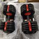 Adjustable Dumbbells Set of 2Free Weights Dumbbells SetAdjustable Dumbbell Set52.5 lbs pair 105 lbs15 in 1for Men/Women Gym Equipment for Home Strength Training Equipment