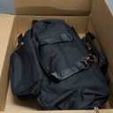 Weekender Bags for Women, Large Travel Duffel Bag with Shoes Compartment, Carry On Overnight Tote Bags with Toiletry Bag (45L, 45L-Black)