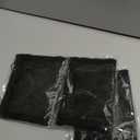 Patu Mini Zipper Mesh Bags, 4" x 5", Size S / A7, 5 Pieces, Beauty Makeup Lipstick Cosmetic Accessories Organizer, Small Travel Kit Storage Pouch, Black