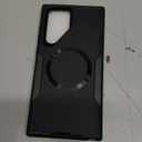 Designed for Samsung Galaxy S22 Ultra Case, Magnetic, Drop Protection Heavy Duty, Double Layer Protection, Compatible with MagSafe, Dustproof, No Yellowing, No Fading, for Men, Women, Black