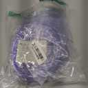 ResOne 2pk 25Ft Oxygen Supply Tubing - Swivel Connectors, Crush Resistant - 360 degree rotation, for Nasal Cannulas, Cannula Nasal Tubing, Oxygen Concentrator - Purple