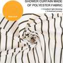 Shower Curtain Set Bathroom Shower Curtain Set with Shower Curtain and Non-Slip Rug Enduring Shower Curtain Waterproof for Bathroom