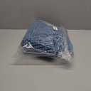 SUBRTEX Bathroom Rugs, 20" x 32" Chenille Bath Rug Soft Short Plush Bath Mat Soft Shower Mat Water Absorbent Shower Mat Quick Dry Machine Washable, Stone Blue