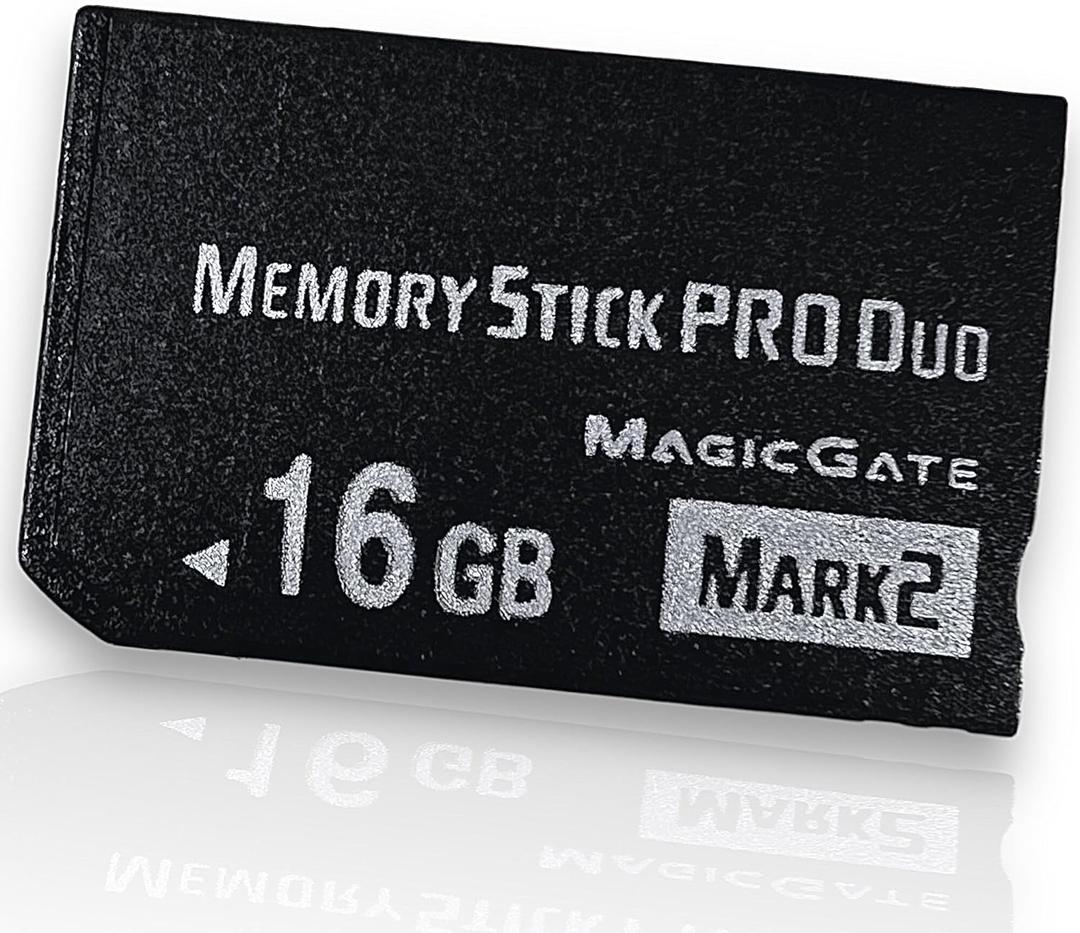 16GB High-Speed Memory Stick Pro Duo Mark2 - for PSP and Camera Memory Cards
