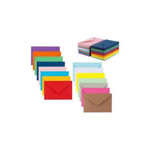 Colorful Small Envelopes for Greeting Cards Blank Invitation Envelopes for Money and Cards for Parties and Celebrations Random Color