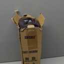 Thin Gel Seat Cushion for Car Seat, Office Chair, Wheelchair, Golf Cart - Slim Design Non-Slip Car Seat Cushions with 0.7 Inch Gel - Sciatica & Coccyx Pain Relief (Fabric, Dark Grey)