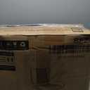 Home Office Chair No Arms with Wheels, Adjustable Height Small Desk Chair, PU Leather Mid Back 360 Swivel Computer Chair, Armless Modern Walnut Chair for Office, Reading Meeting Room(Beige) (MCM Style)