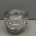 2 Pcs 10 Inch to 8 Inch Duct Reducer Increaser Galvanized Steel Air Duct Adapter Round Crimped Pipe Connector Fitting Coupling for HVAC Ventilation Systems