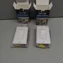 BESTTEN 2 Pack Dimmer Light Switch, Universal Lighting Control, Single Pole or 3 Way, Compatible with LED Dimmable Lamp, CFL, Incandescent, Halogen Bulb, Decorator Wallplate Included, UL Listed, White (Standard)