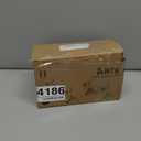 Metal Yard Art Garden Decor Cute Ant Outdoor Fence Decorations Lawn Ornaments - Set of 4 Black