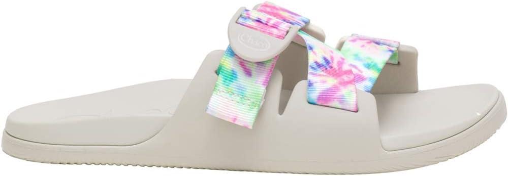 Chaco Women's Chillos Slide Sandal (8, Light Tie Dye)