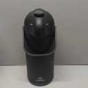 Airpot Coffee Dispenser With Pump, Black - 12 Hours Hot Water Dispenser with Pump, 36 Hours Cold - Coffee Thermal Carafe for Hot Drinks, Tea Flask for Beverages -Large Carafe w/ One-Handed Dispensing (102 Ounces)