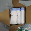 5 Gallon Trash Bags Drawstring 1.1 Mil - 120 Count 18 Liter Small Garbage Bags for Bathroom, Strong Unscented White Plastic Wastebasket Bin Liners for Kitchen Office Toilet and Bedroom