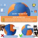 Herding Ball for Dogs, 18'' Durable Waterproof Jolly Ball for Dogs, Dog Training Toy for Medium & Large Breeds, Large Dog Toys for Collie, Australian Shepherd, and All Herding Breeds