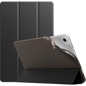 TiMOVO Case for Samsung Galaxy Tab A9+/A9 Plus 11" 2023, Slim Soft TPU Translucent Frosted Back Protective Cover for Galaxy Tab A9+ Tablet SM-X210/X216/X218, Auto Wake/Sleep, Black