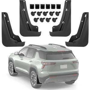 Mud Flaps Splash Guards for 2025 2026 Chevrolet Equinox (not fit EV) All Weather Fender Guard Protect Against Mud and Rocks Protect Car's Paint, Toyota Accessories (4-Pack)