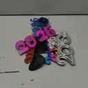 6 Pack 2026 Glasses Fancy Glitter Number Sunglasses 6 Styles Eyewear Graduation Party Supplies Favors Decorations Accessories for Celebration Festival Photo Prop