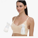 GXXGE Nursing Bra Support Pumping Bra Hands Free All in One Maternity Bra Comfortable Breast No Pad Pumps Bra XL