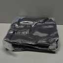 Epakh 48 Pcs Reusable Gift Bag with Handle Reusable Gold Grocery Tote Gift Bag Bulk Non Woven Glossy Bridesmaid Tote for Wedding Christmas Baby Shower Birthday Party (Black)