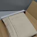 BONZER Waterproof Outdoor Curtains for Patio, Premium Thick Privacy Weatherproof Grommet Outside Curtains for Porch, Pergola, Cabana, 1 Panel, 54W x 84L inch, Cream