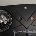 Disco Ball Light,Party Disco Dj Strobe Ocean Star Projector Dance Light Sound Activated with Remote Control Stage Rave for Parties Club Bar Birthday Wedding KTV Christmas Halloween Dancing Decor