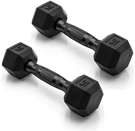 CAP Barbell Coated Dumbbell Weight 5 lb - Pair