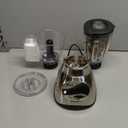 Oster Classic Series 16 Speed Blender with Food Chopper and Glass Jar Brushed Nickel